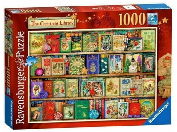 Ravensburger puzzle (slagalice) - Božićna knjižara