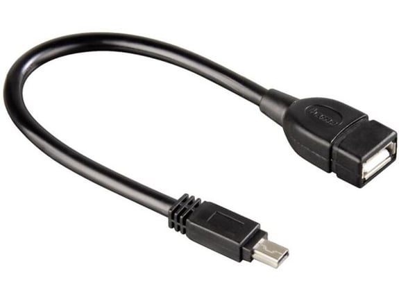 Hama USB kabl Mini USB-B muški na USB-A ženski 15cm