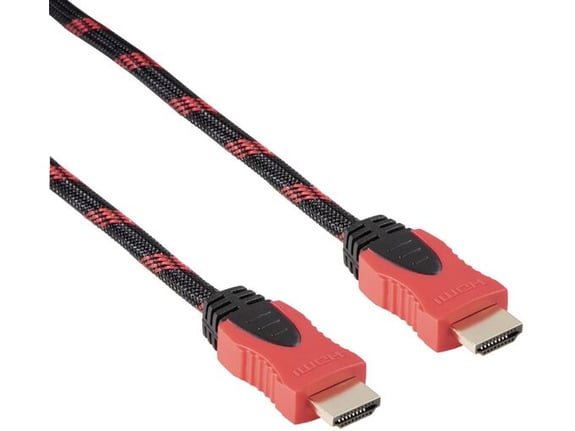 Hama HDMI kabl High Speed Ethernet pozlata najlon 1.2m