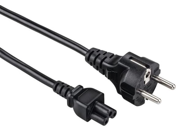 Hama Strujni kabal za lap top - detelina, 1,5m