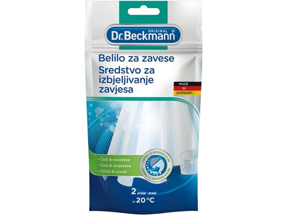 Dr.Beckmann Belilo za zavese 80g–doypack