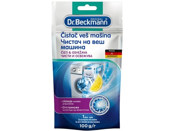Dr.Beckmann Čistač veš mašina 100g –doypack
