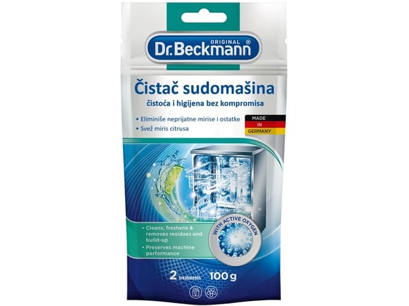 Dr.Beckmann Čistač sudomašina 100g - doypack