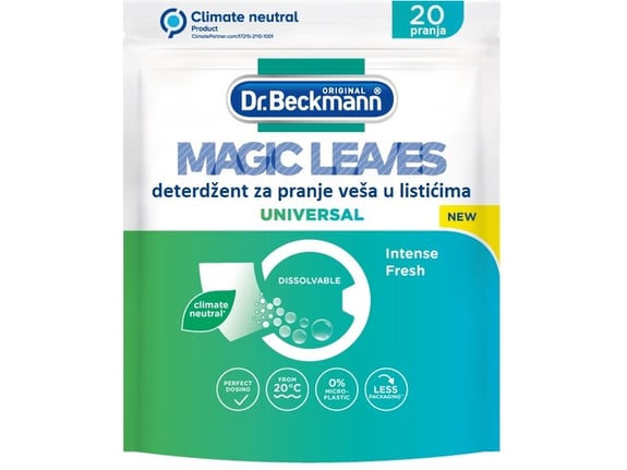 Dr.Beckmann Listići deterdženta za pranje veša Magic leaves univerzal 20/1