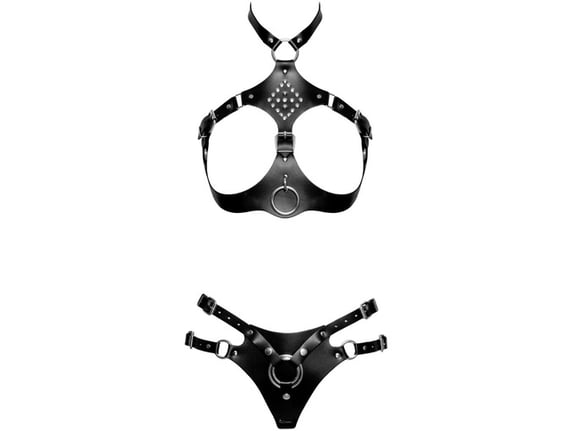 Zado kozni Harness set sa straponom L/Xl