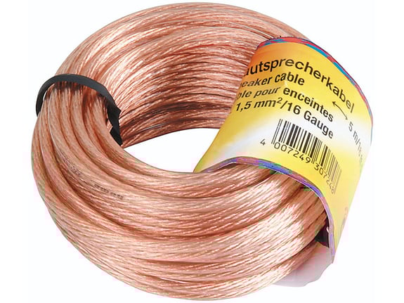 Hama Kabl za povezivanje zvučnika 2x1.5mm2, 10.0m 25IP