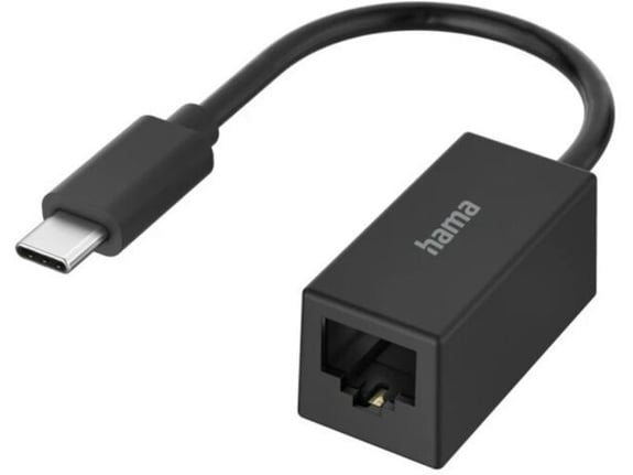 Hama Mrežni adapter USB-C 3.1 muški na LAN ženski