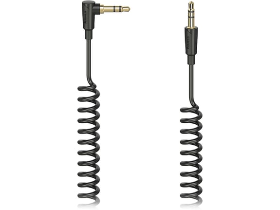 Hama Kabl Flexi-Slim spiralni, 3.5-3.5mm, 90°, 0.75m