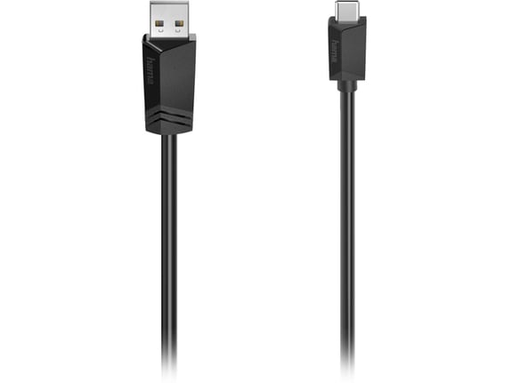 Hama USB kabl USB-A muški na USB-C muški, 2.0, 1,5m
