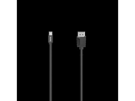 Hama Kabl MiniDisplay port (M)na Display Port (M), 1.5m