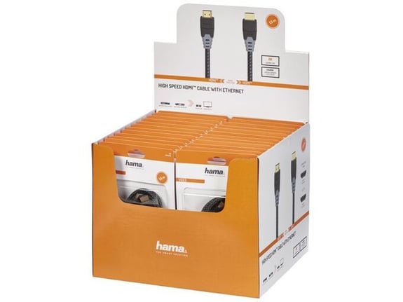 Hama HDMI kabl, 8K, pozlata, 1.5m 24 kom u kutiji