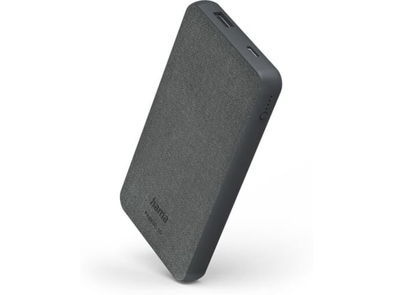 Hama Power bank Fabric 10 10000 mAh USB-A + USB-C