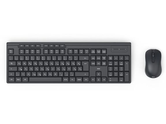 Hama Bežična tastatura i miš WKM-200 SRB