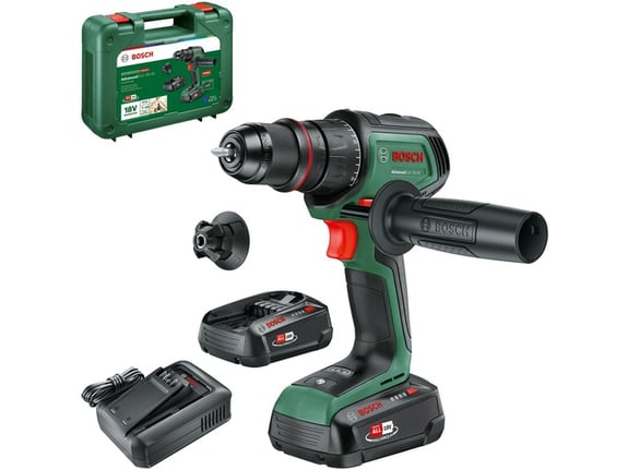 Bosch Akumulatorska bušilica odvrtač AdvancedDrill 18V-80 QuickSnap 06039E2002