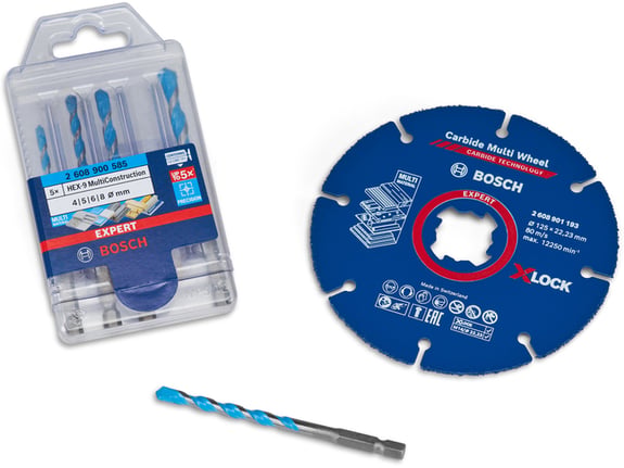 Bosch Multimaterial set 125 mm Expert 061599765R