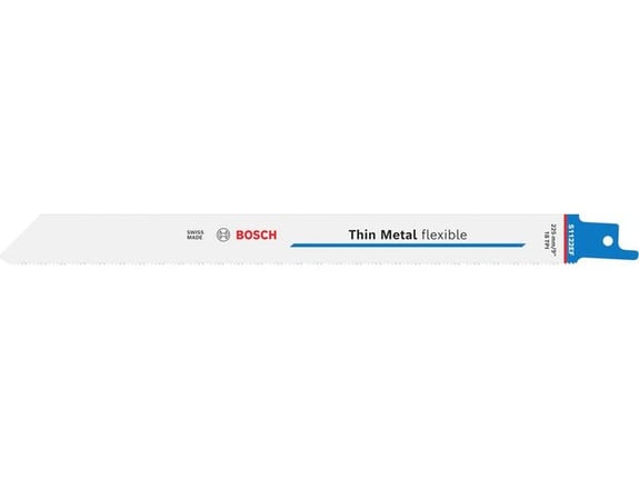 Bosch Fleksibilni list za tanak metal, 0,9 x 19 x 225mm, 100 kom S1122EF 2608659244
