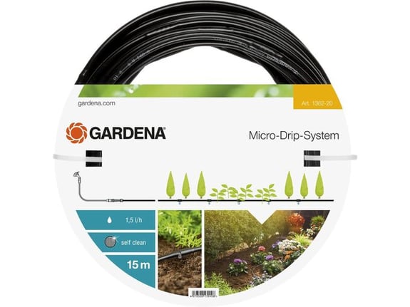 Gardena Kap po kap crevo za navodnjavanje 3/16"4,6mm 15m
