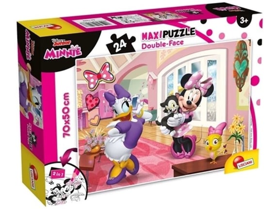 Lisciani Slagalica 24pcs Maxi Lion King 2u1 slozi I oboji 74105