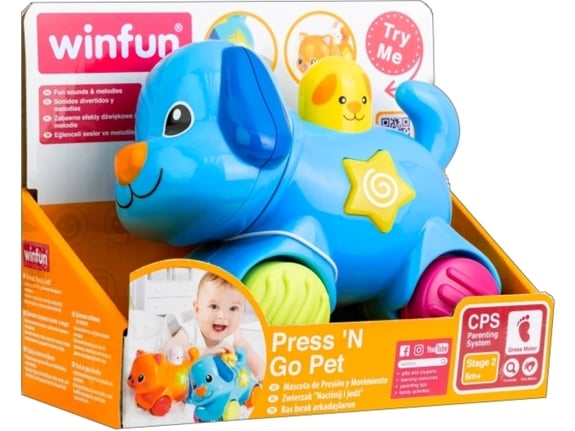 Win Fun Edukativna igračka kuca Press N Go 000733-NL