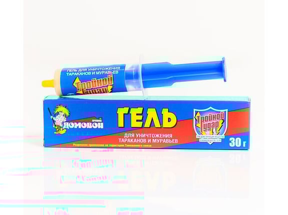 Domovoi Proska Gel za bubašvabe i mrave trostuki udar, u špricu od 300gr