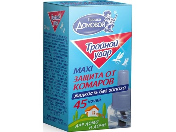 Domovoi Proska tečnost protiv insekata trostruki udar 45 noći dopuna