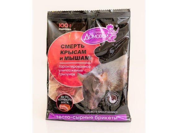 Domovoi Proska Briket od sira/testa kolač za glodare i krtice od 100gr, dimljeno meso