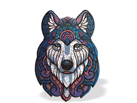 Wood Magic Slagalica od drveta Puzzle Vuk suvenir 166 delova