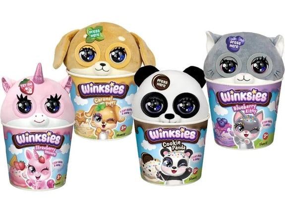 Winksies Interaktivna plišana igračka Sort