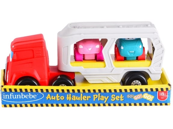 Infunbebe Igračka za bebe Kamion Set 18+ Red