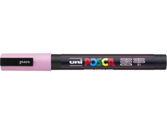 Uni Marker PC-3M roze svetlo 51 Posca