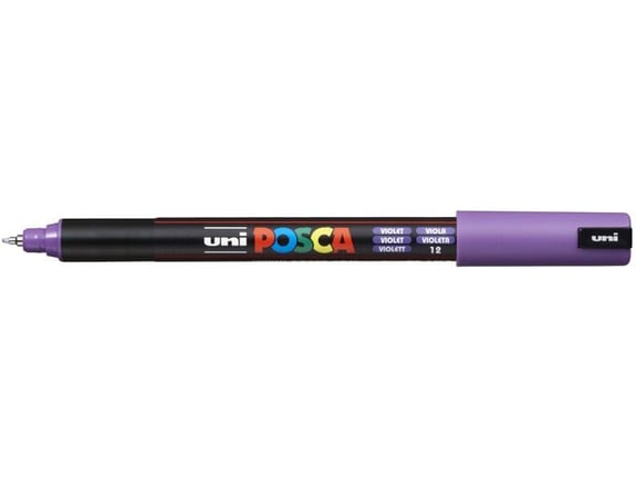 Uni Marker PC-1MR ljubičasti 12 Posca 0.7mm