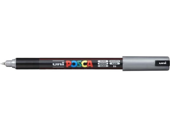 Uni Marker PC-1MR srebrni 26 Posca 0.7mm
