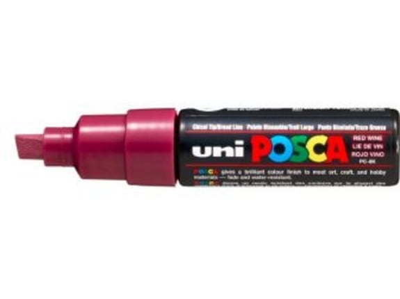 Uni Marker PC-8K crveni 60 8mm Posca