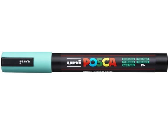 Uni Marker PC-5M zelena aqua Posca P6