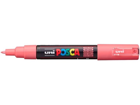 Uni Marker PC-1M roze koralno 66 Posca 0,7