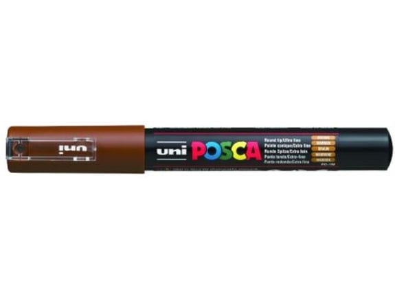 Uni Marker PC-1M braon 21 brown Posca 0.7mm