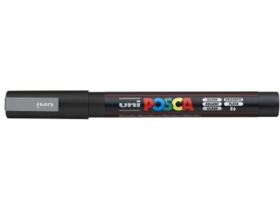Uni Marker PC-3M srebrni 26 Posca 0.9-1.3mm