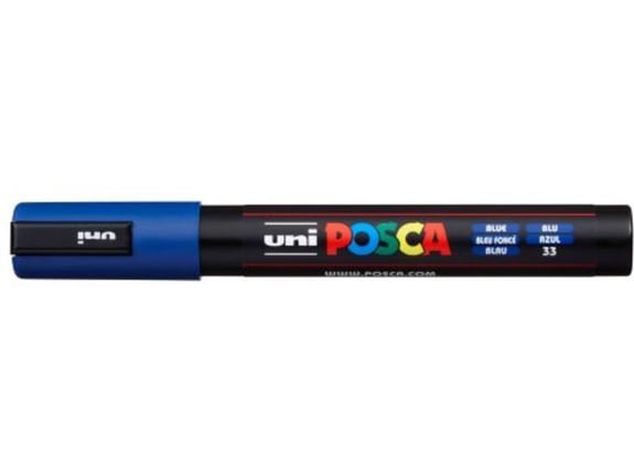 Uni Marker PC-5M plava 33 Posca