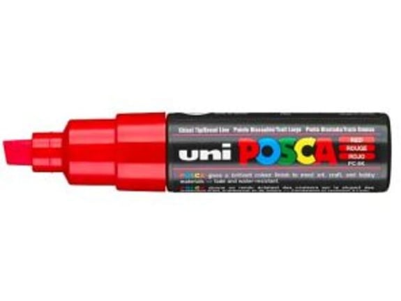 Uni Marker PC-8K crveni 15 Posca 8mm