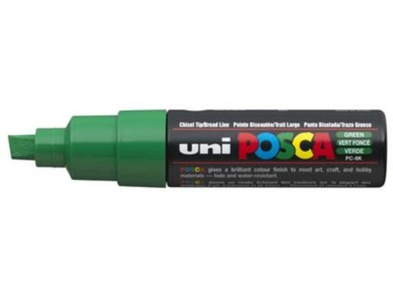 Uni Marker PC-8K zeleni 6 Posca 8 mm