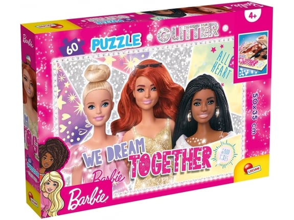 Lisciani Slagalica Barbie Glitter Selfie 81165