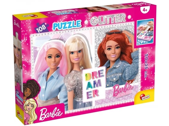 Lisciani Slagalica Barbie Glitter Best friends forever 81196