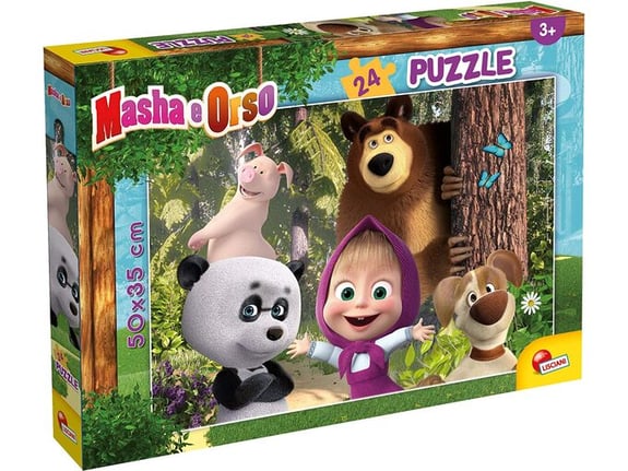 Lisciani Slagalica Disney Maša i Meda 86078