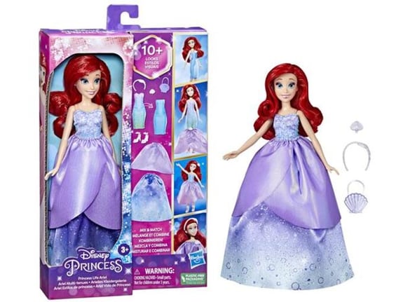 Disney Princeza Ariel sa 10 outfita