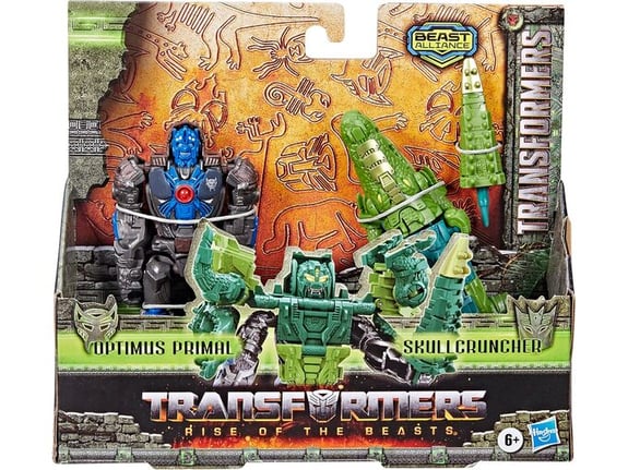 Transformers Rice of the Beast Optimus Primal Skullcruncher
