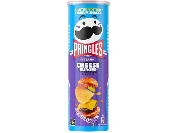 Pringles Čips sa ukusom čizburgera 165g