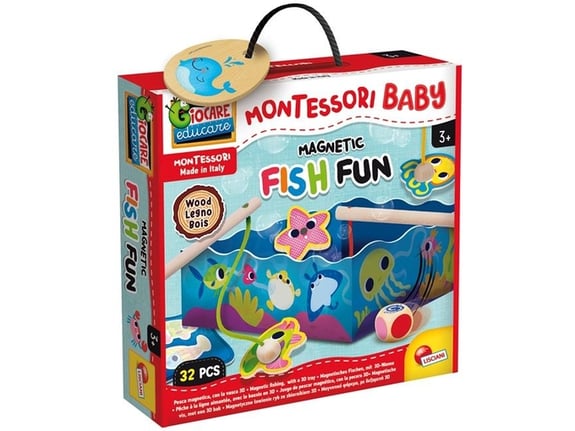 Lisciani Edukativna kutija Fish Fun Montesori Baby 98354