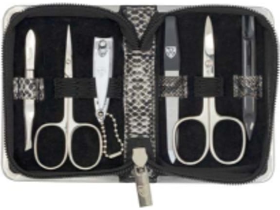 Kellermann Set za manikir torbica sa rajferšlusom
i 2 para makazica