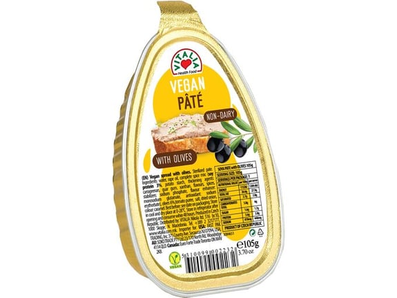 Vitalia Vegetarijanska sojina pašteta sa maslinama 105 gr