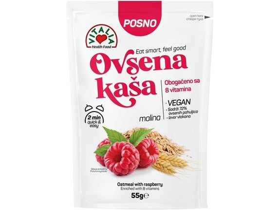 Vitalia Ovsena kaša malina 55gr